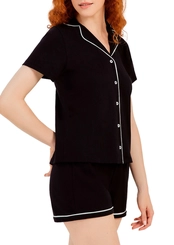 Pijama Feminino Curto com Abertura Hering 7cyg