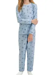 Pijama Infantil Menina Longo Cor com Amor 2050003