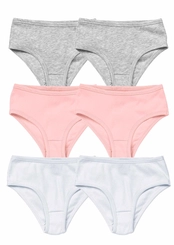 Kit com 6 Calcinhas Infantil Hering 577a