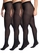 Kit com 3 Meias Calças Fio 40 Opaca Plus Size Loba 5837-001