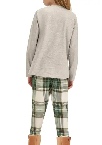Pijama Infantil Menina Longo Cor com Amor 2050017