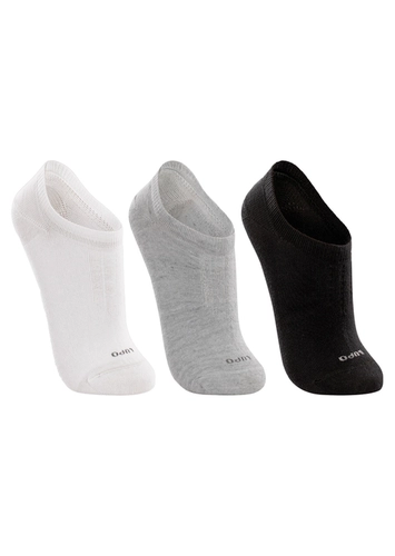 Kit 3 Pares de Meias Esportiva Invisível Lupo 3270-089