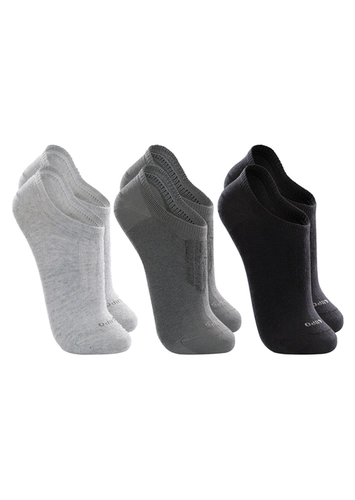 Kit 3 Pares de Meias Esportiva Invisível Lupo 3270-089 loading=