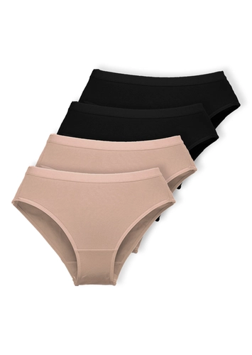 Kit com 4 Calcinhas Alta Lithos Demillus 26014/56014