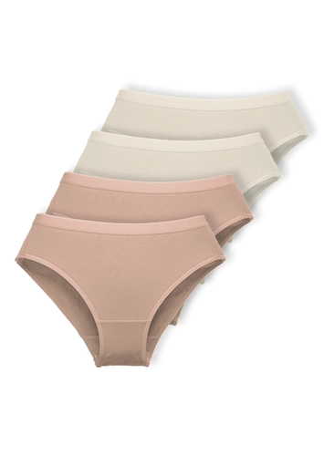 Kit com 4 Calcinhas Alta Lithos Demillus 26014/56014