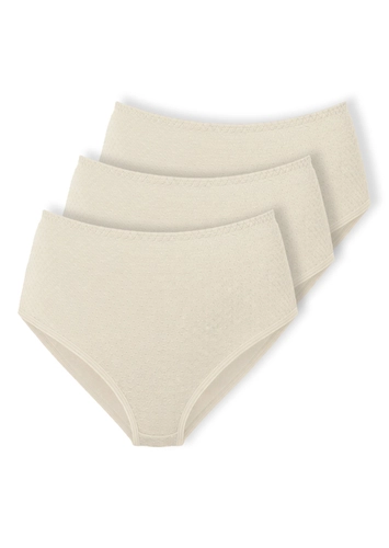 Kit com 3 Calcinhas Alta Nova Bibelô Demillus 57487