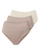 Kit com 3 Calcinhas Alta Nova Bibelô Demillus 57487