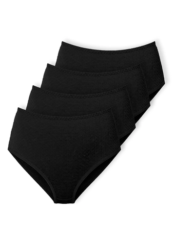 Kit com 4 Calcinhas Alta Nova Bibelô Demillus 57487