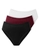 Kit com 3 Calcinhas Alta Abrupt Demillus 56096