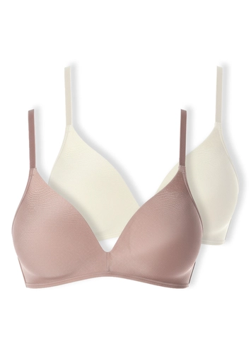 Kit com 2 Sutiã sem Aro com Bojo Paraíso Demillus 63476