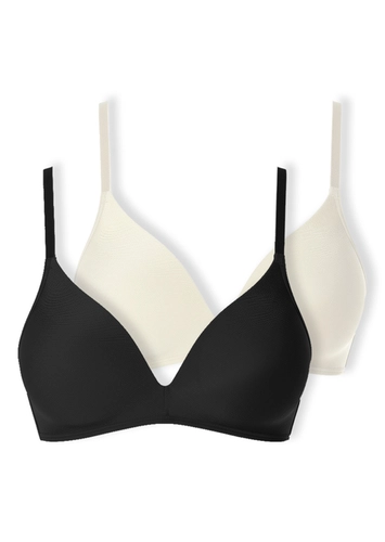 Kit com 2 Sutiã sem Aro com Bojo Paraíso Demillus 63476