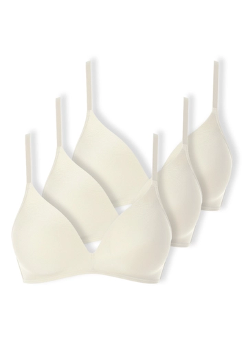 Kit com 3 Sutiã sem Aro com Bojo Paraíso Demillus 63476