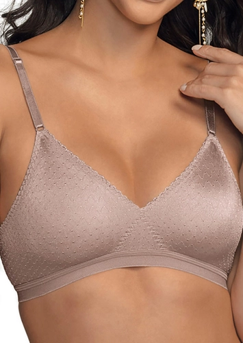 Kit com 3 Sutiãs sem Aro e sem Bojo Poás Demillus 61411