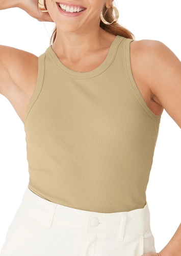Camiseta Feminina Regata Malwee 1000119205