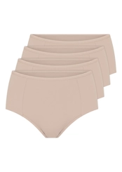 Kit com 4 Calcinhas Alta Blissy Maxi Triumph 24965
