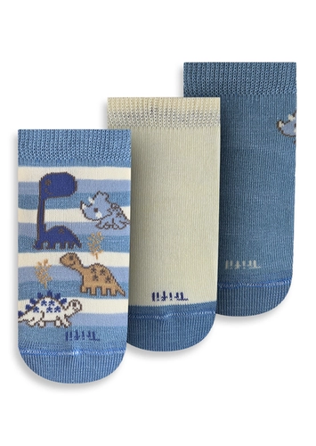 Kit 3 Pares de Meias Bebê Cano Médio Trifil 1003