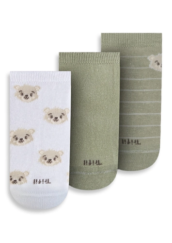 Kit 3 Pares de Meias Bebê Cano Médio Trifil 1003