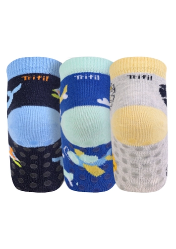 Kit 3 Pares de Meias Bebê Cano Médio Trifil 1003