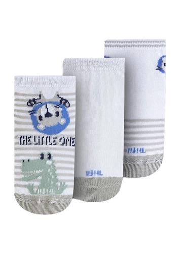 Kit 3 Pares de Meias Bebê Cano Médio Trifil 1003