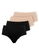 Kit com 4 Calcinhas Alta Dilady 203203 Plus Size