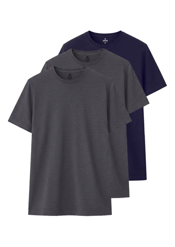 Kit com 3 Camisetas Masculina Hering 0201
