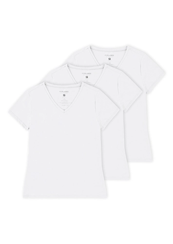 Kit com 3 Camisetas Feminina Malwee 1000047373
