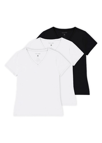 Kit com 3 Camisetas Feminina Malwee 1000047373