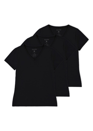 Kit com 3 Camisetas Feminina Malwee 1000047373