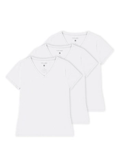 Kit com 3 Camisetas Feminina Malwee 1000047373