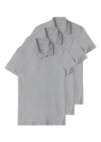 Kit com 3 Camisetas Polo Masculina Malwee 1000004430