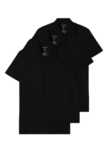 Kit com 3 Camisetas Polo Masculina Malwee 1000004430