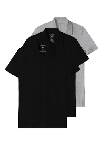 Kit com 3 Camisetas Polo Masculina Malwee 1000004430