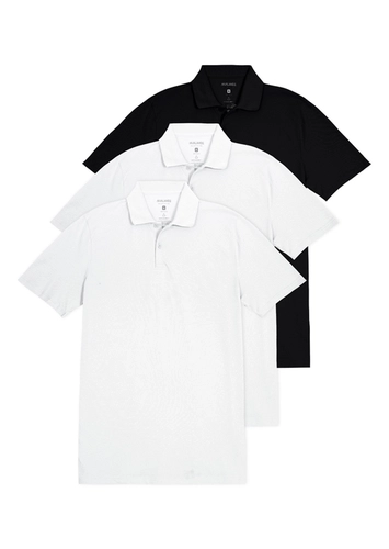 Kit com 3 Camisetas Polo Masculina Malwee 1000004425