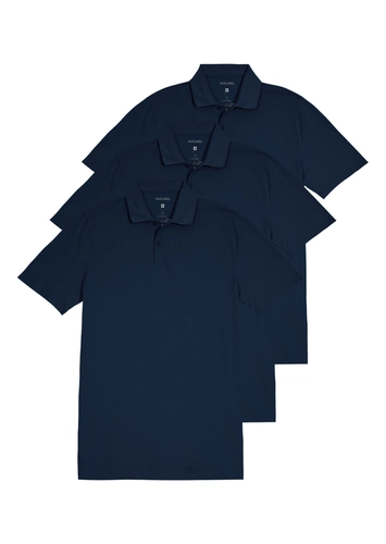 Kit com 3 Camisetas Polo Masculina Malwee 1000004425