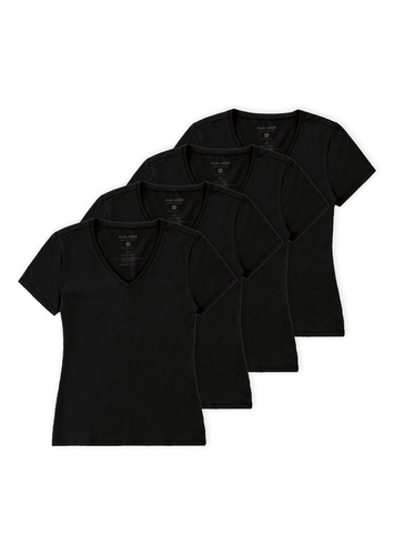 Kit com 4 Camisetas Feminina Malwee 1000004502