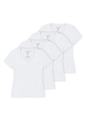 Kit com 4 Camisetas Feminina Malwee 1000004502