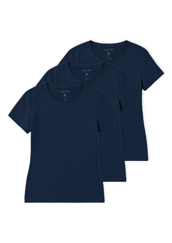 Kit com 3 Camisetas Feminina Malwee 1000004500