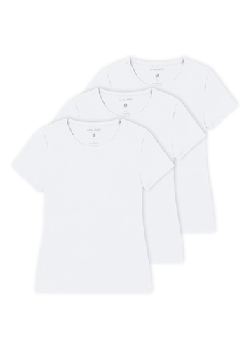 Kit com 3 Camisetas Feminina Malwee 1000004500