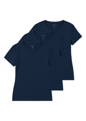 Kit com 3 Camisetas Feminina Malwee 1000004500