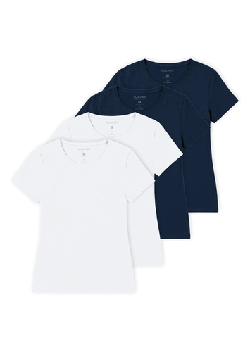 Kit com 4 Camisetas Feminina Malwee 1000004500