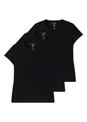 Kit com 3 Camisetas Feminina Malwee 1000004499