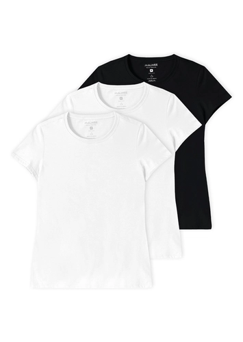 Kit com 3 Camisetas Feminina Malwee 1000004499