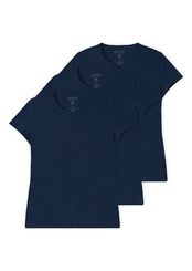 Kit com 3 Camisetas Feminina Malwee 1000004499
