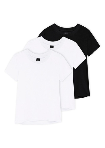 Kit com 3 Camisetas Feminina Enfim 1000058544