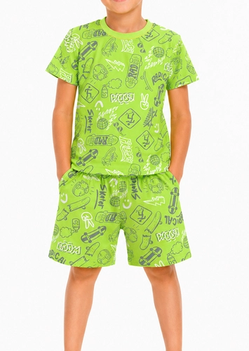 Pijama Infantil Menino Curto Malwee 1000120263