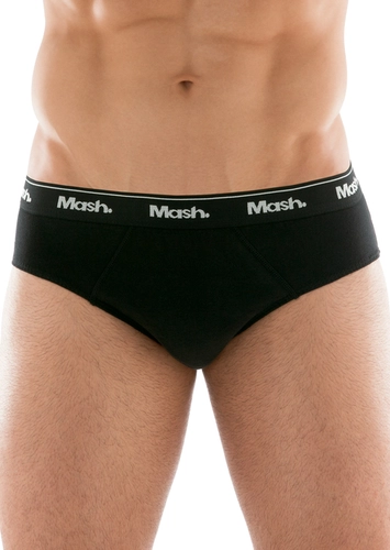 Kit com 3 Cuecas Slip Mash 010.04e Plus Size