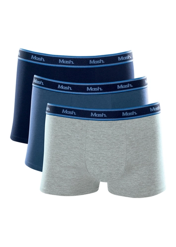 Kit com 3 Cuecas Boxer Mash 110.34