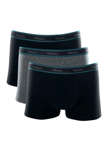 Kit com 3 Cuecas Boxer Mash 110.34