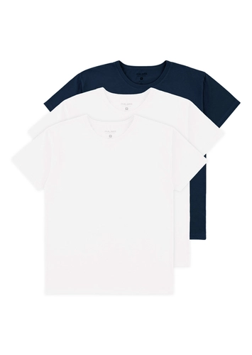 Kit com 3 Camisetas Masculina Malwee 1000004423