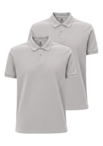 Kit com 2 Camisetas Polo Masculina Hering N3a7